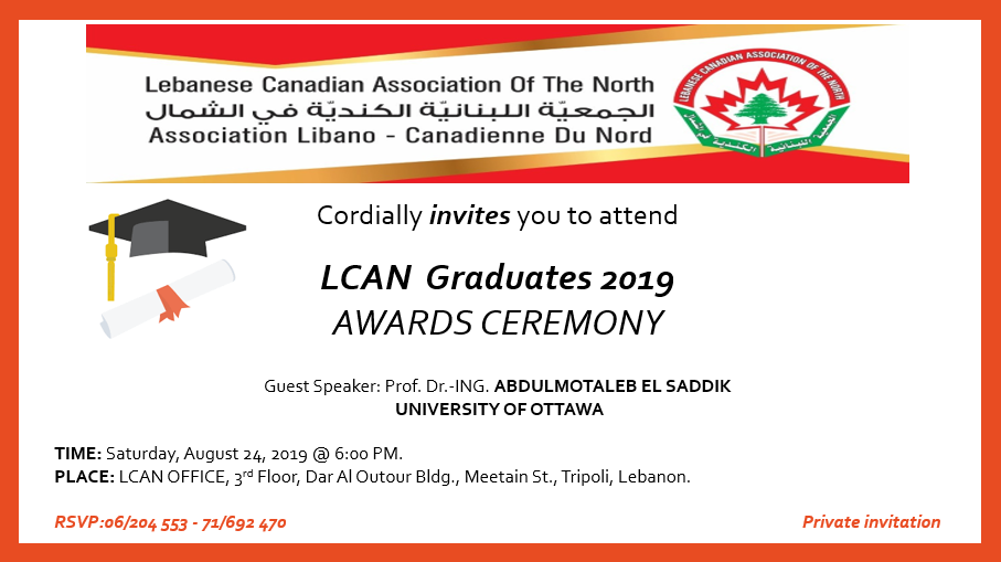 LCAN Graduate Ceremony 2019